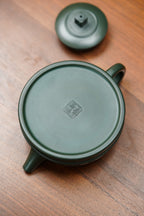 昌鸿紫砂 礼藏至尊｜双国大师李昌鸿臻品《金鼎壶》收藏送礼皆宜重器！ 优质景舟绿泥·330cc
