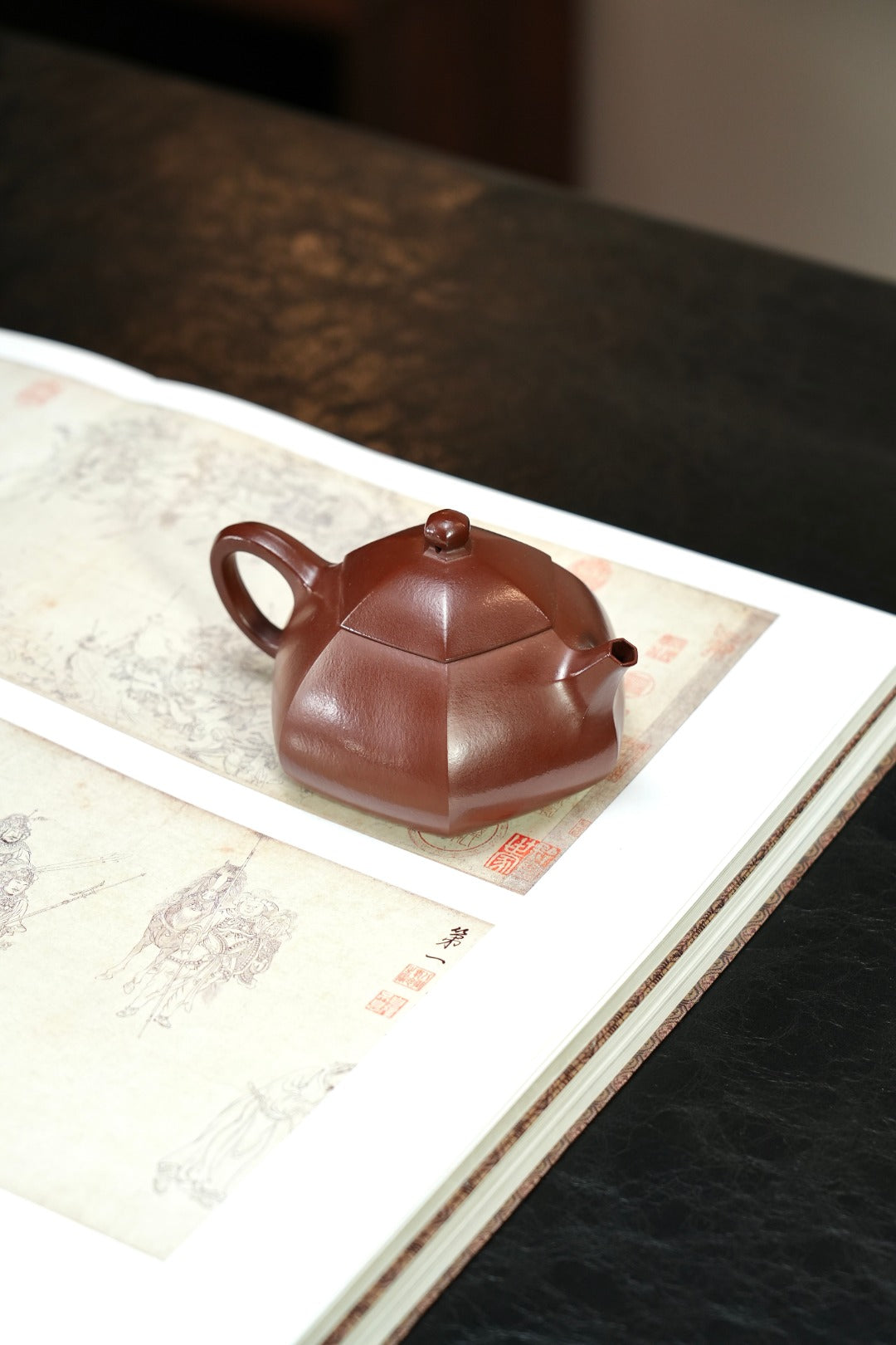 耿浩方器 礼藏双绝｜紫砂界80后方器巨匠巅峰臻品《乳瓢》甄选原矿优质紫朱泥·220cc，料工合一，品质顶级