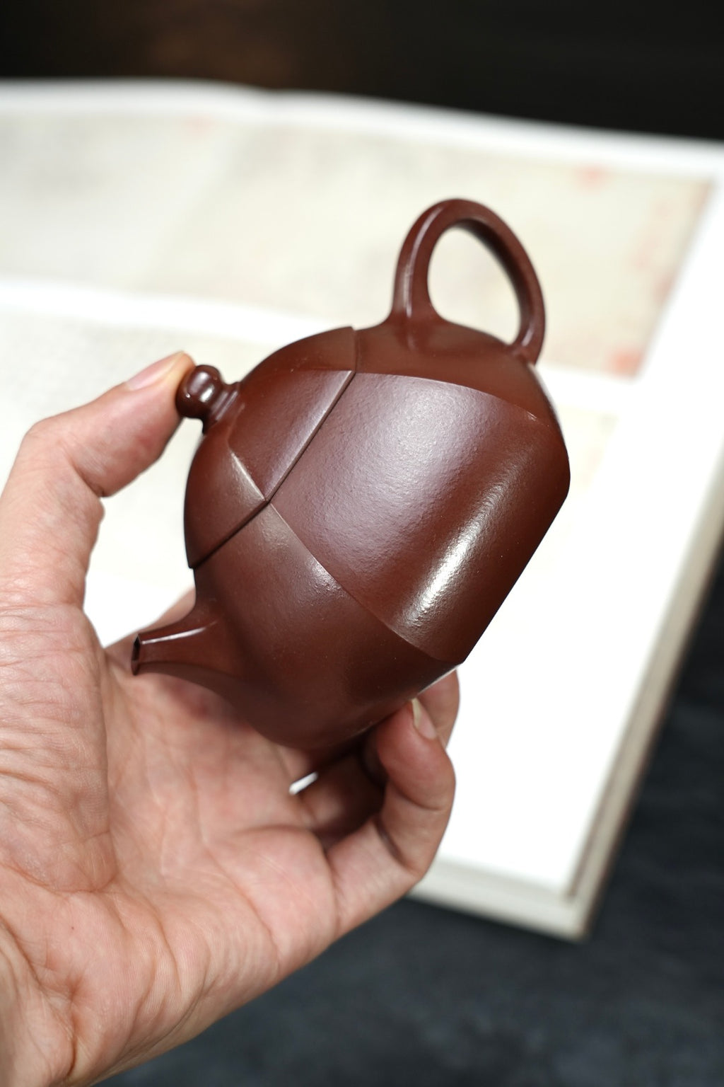 耿浩方器 礼藏双绝｜紫砂界80后方器巨匠巅峰臻品《乳瓢》甄选原矿优质紫朱泥·220cc，料工合一，品质顶级
