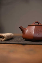 鑫印堂收藏重器【 六方石瓢】 作者：徐老师 容量： 250cc 泥料： 紫泥大红袍