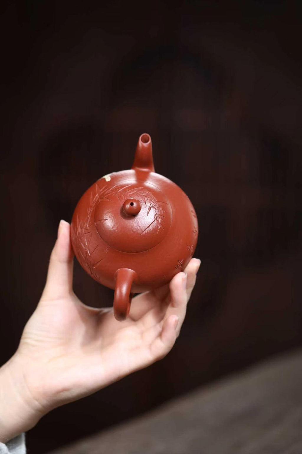 金鼎收藏重器【 梨形】 作者：徐老师 容量： 200cc 泥料： 金鼎贵妃红