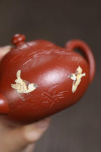 金鼎收藏重器【 梨形】 作者：徐老师 容量： 200cc 泥料： 金鼎贵妃红