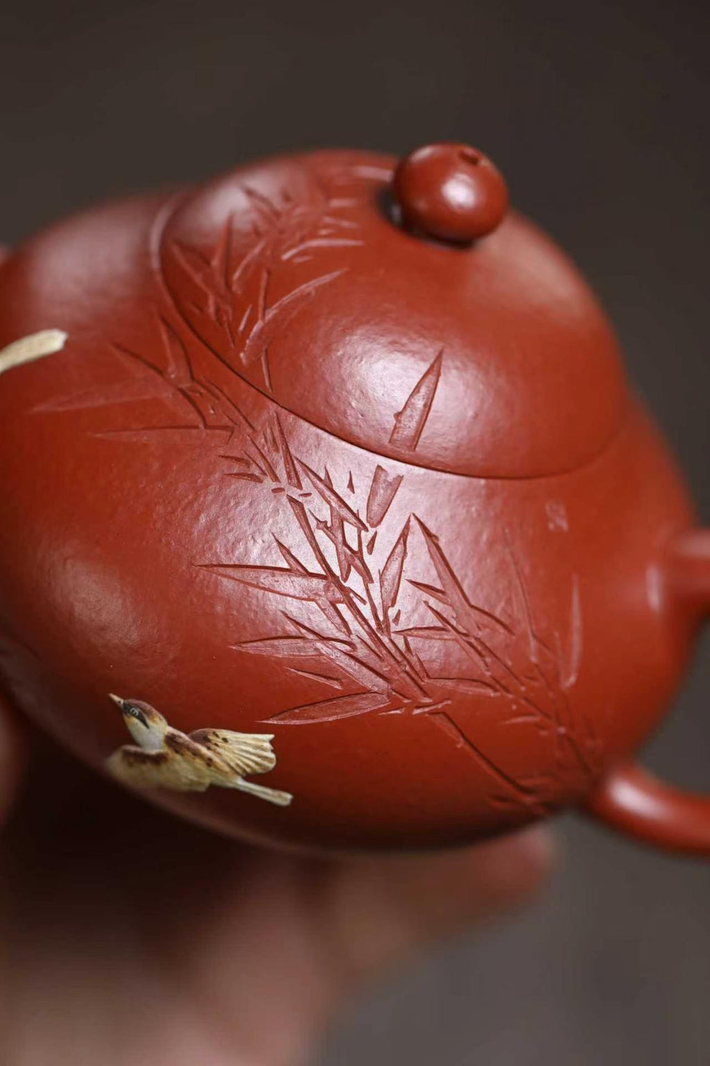 金鼎收藏重器【 梨形】 作者：徐老师 容量： 200cc 泥料： 金鼎贵妃红