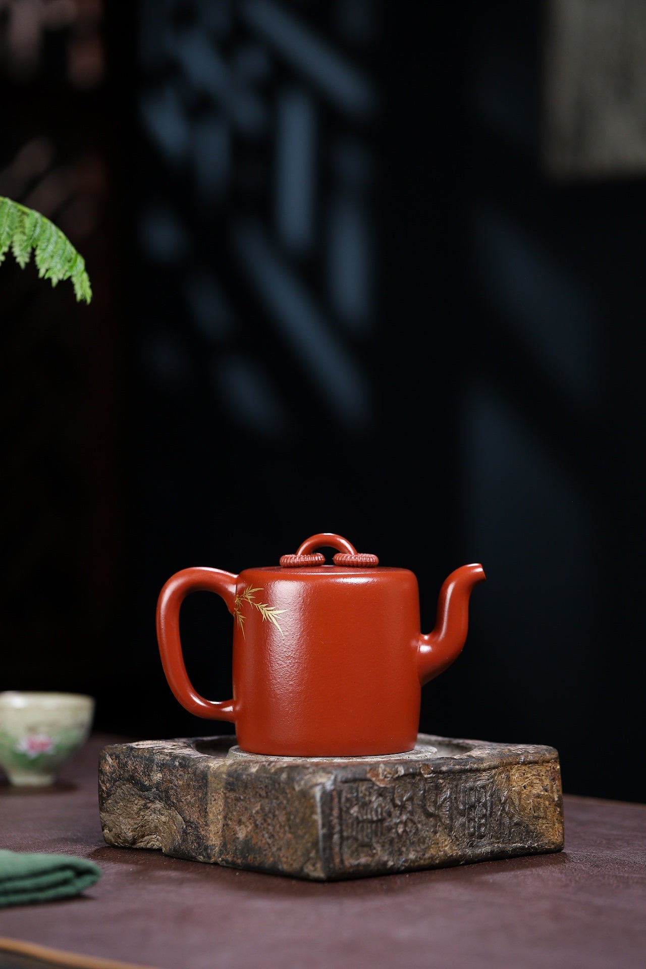 杨鹏老师推荐❀全手工珐琅彩双圈【泥料】七十年代大红袍 【容量】330CC - ZishaTeapotChina