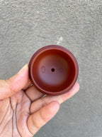 特价🉐️仅一只 杨军保老师秦权【泥料】大红袍 【容量】170cc 此壶采用的是大红袍泥料精制而成 - ZishaTeapotChina