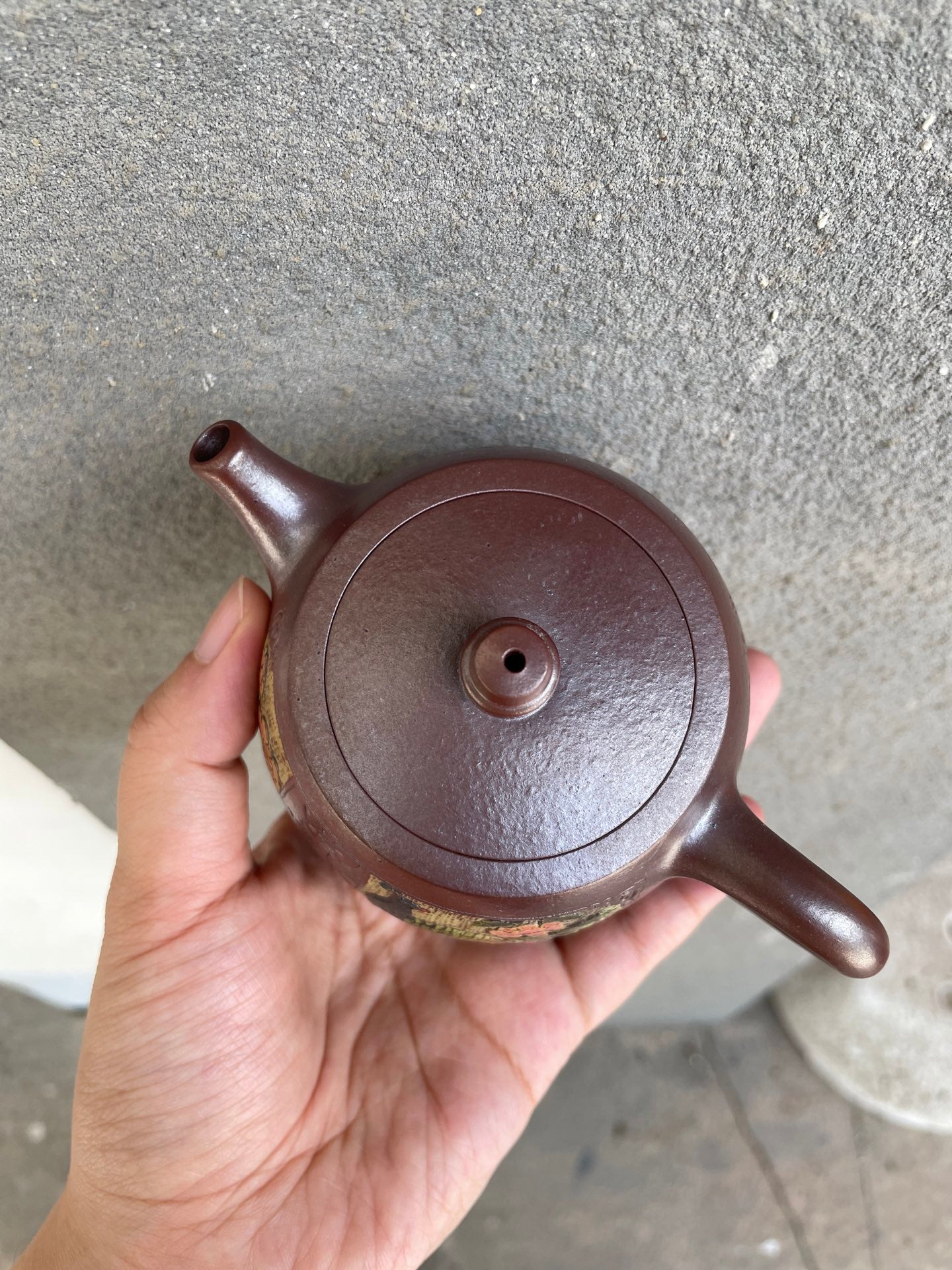 特价🉐️仅一只 国工杨军保作品 1993年江苏省陶瓷研究所藏品 【品名】汉铎 【泥料】原矿大红袍柴烧 【作者】国家级工艺美术师杨军保 【容量】240cc