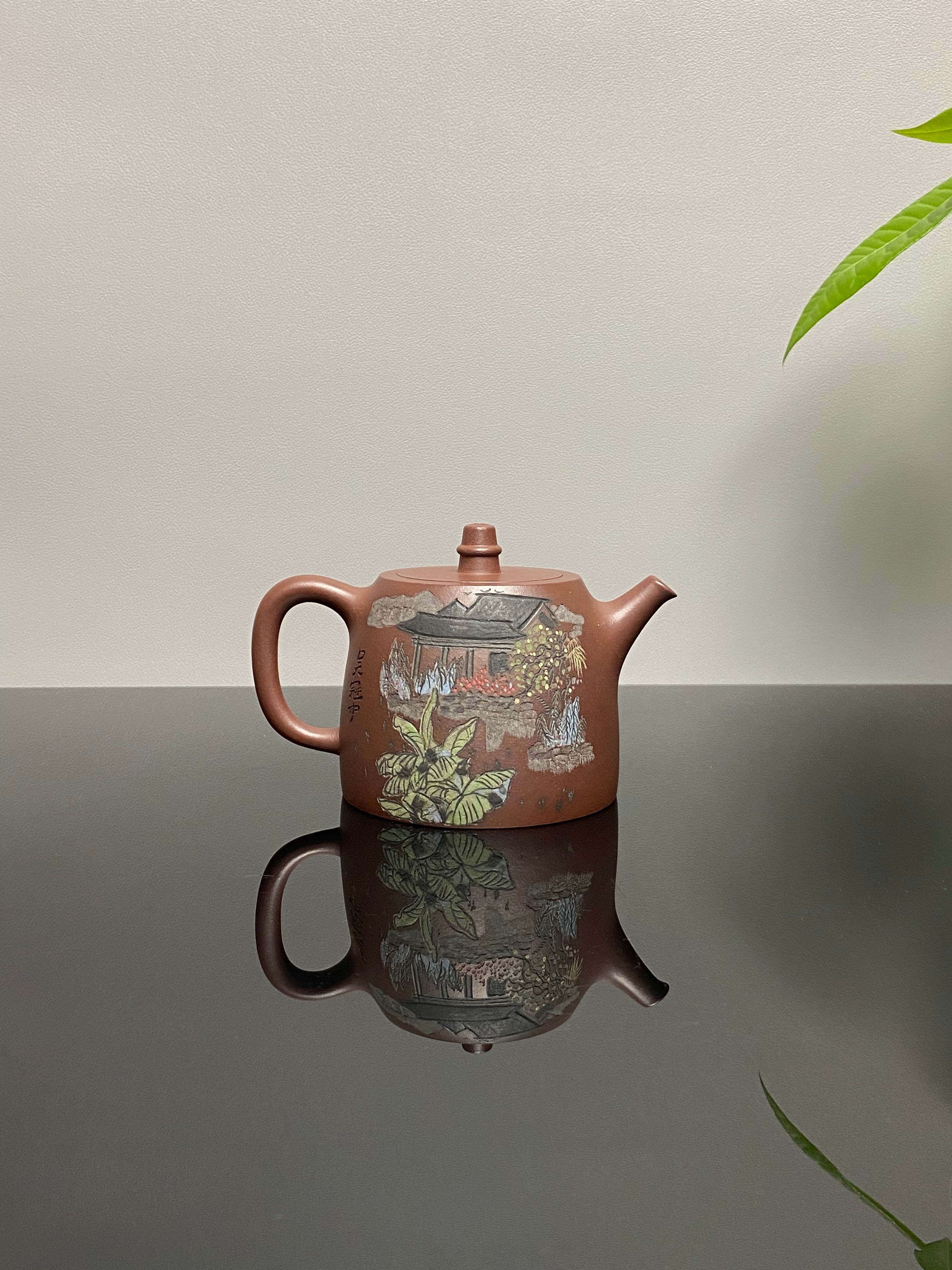 双璧齐辉｜吴冠中～李昌鸿双大师联名限量款《汉铎壶》藏家私藏级福利·高端礼赠顶配之选！  ——原矿优质底槽清·260cc