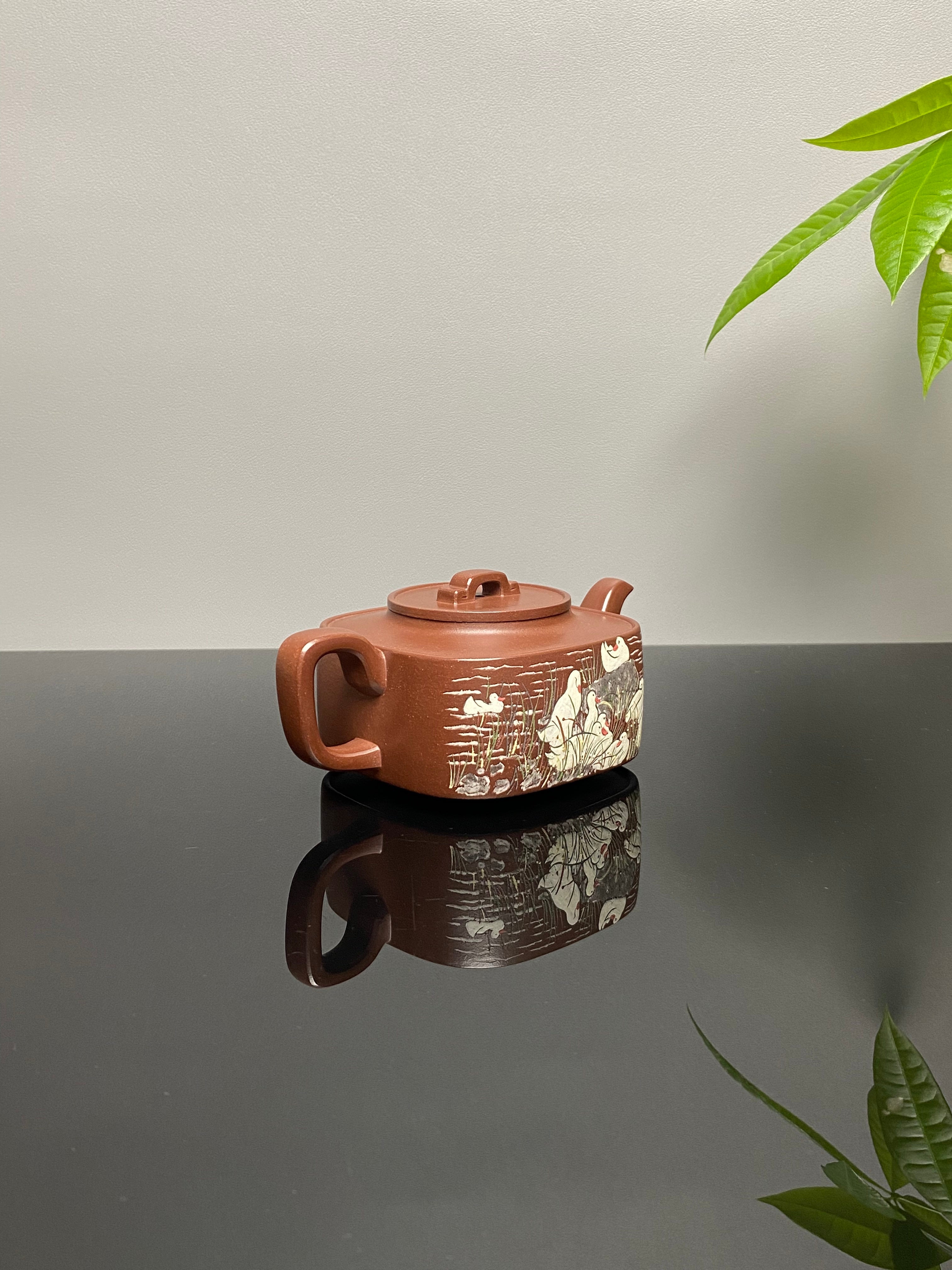 双璧齐辉｜吴冠中～李昌鸿双大师联名限量款《四方均玉壶》藏家私藏级福利·高端礼赠顶配之选！  ——原矿优质底槽清·300cc