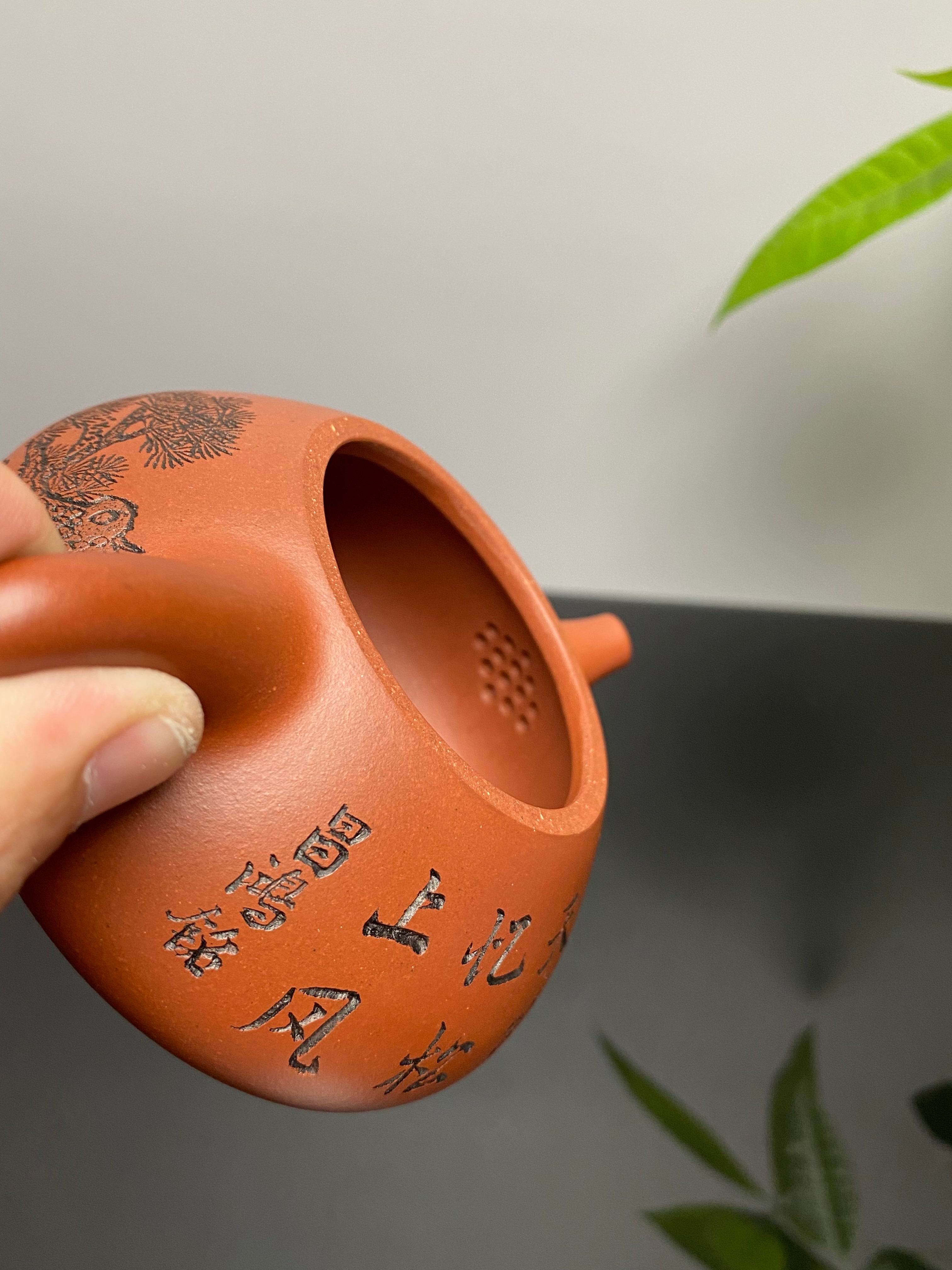 昌鸿紫砂 礼藏至尊｜双国大师李昌鸿臻品《景舟石瓢》收藏送礼皆宜重器！原矿优质清水泥·200cc