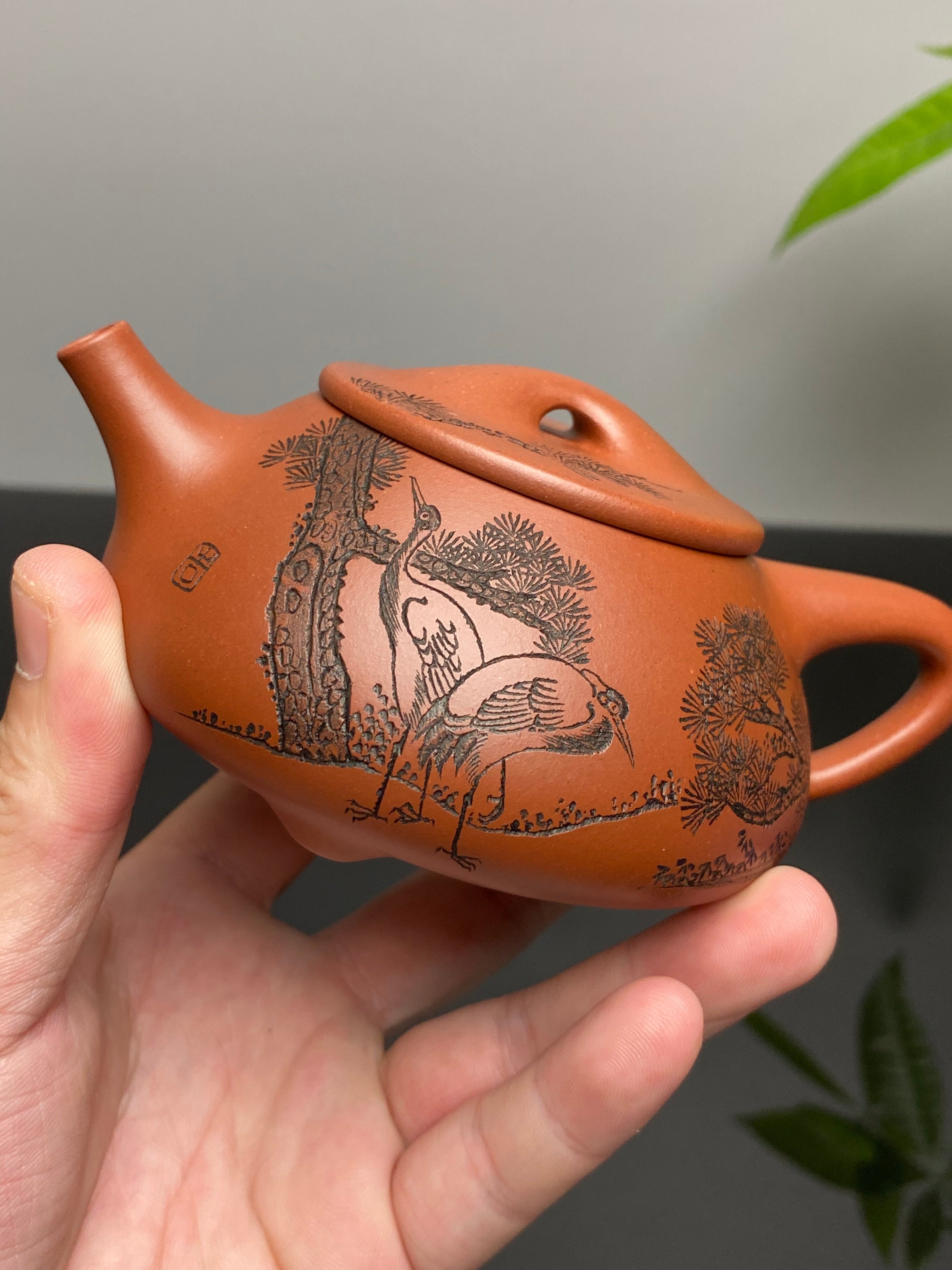 昌鸿紫砂 礼藏至尊｜双国大师李昌鸿臻品《景舟石瓢》收藏送礼皆宜重器！原矿优质清水泥·200cc