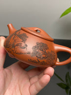 昌鸿紫砂 礼藏至尊｜双国大师李昌鸿臻品《景舟石瓢》收藏送礼皆宜重器！原矿优质清水泥·200cc