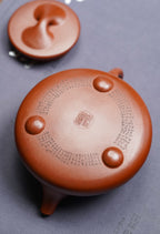 一器藏心经·紫砂纳万福｜郑求标大师｜心经至尊禅意臻品【景舟石瓢】礼藏传世重器👍 ——原矿优质老紫泥·290cc ——紫砂心经刻绘大师·郑求标 恭刻