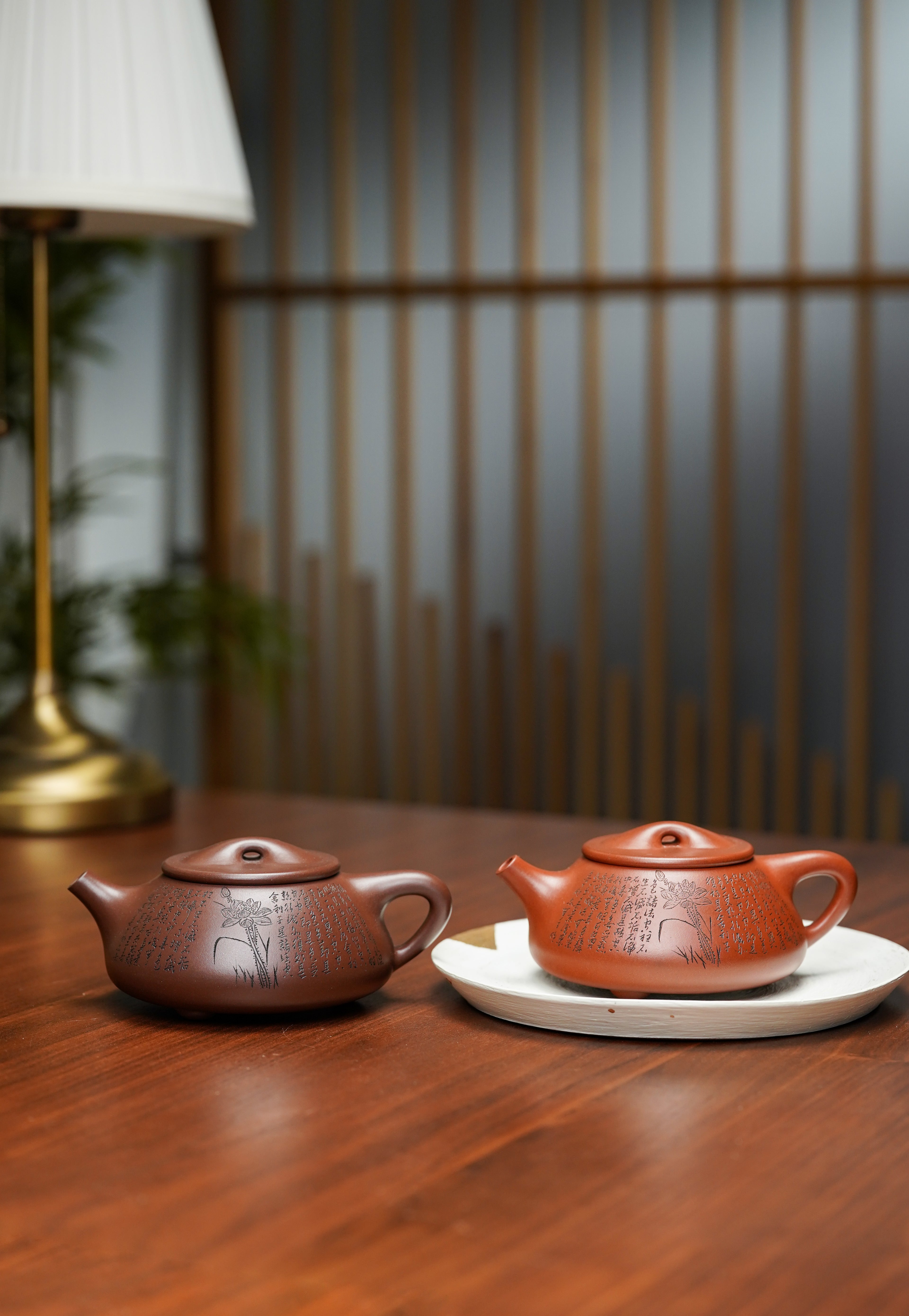 一器藏心经·紫砂纳万福｜郑求标大师｜心经至尊禅意臻品【景舟石瓢】礼藏传世重器👍 ——原矿优质老紫泥·290cc ——紫砂心经刻绘大师·郑求标 恭刻