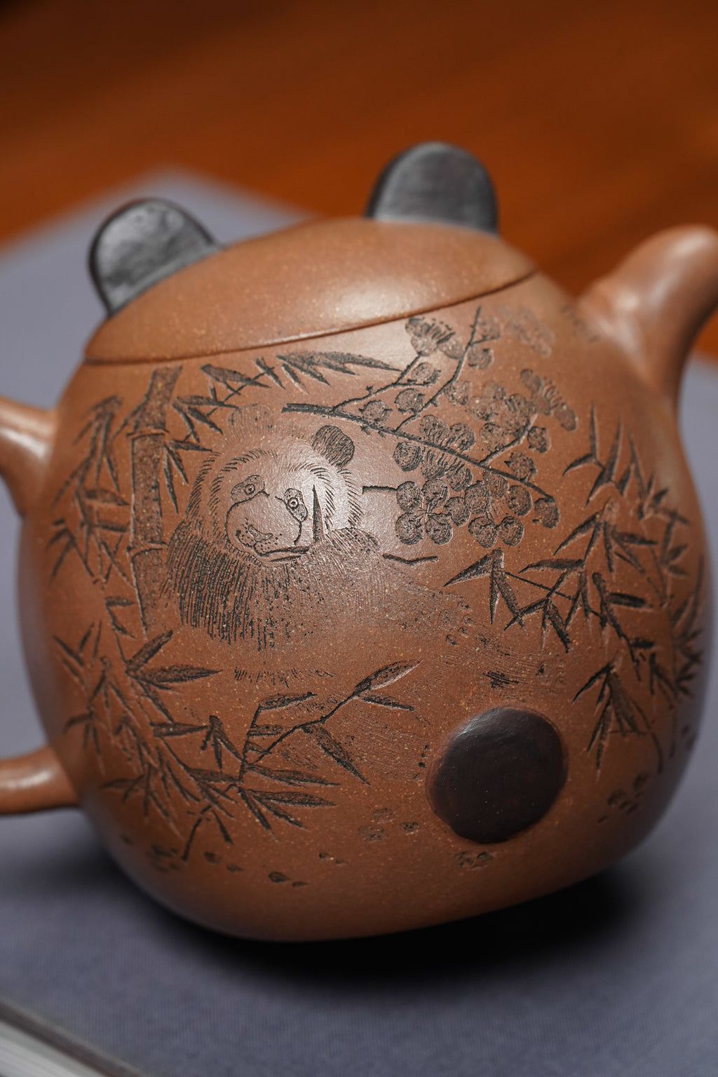 昌鸿紫砂 礼藏至尊｜双国大师李昌鸿臻品《熊猫套组》收藏送礼皆宜重器！ 原矿优质李氏沉香泥·480cc