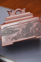 昌鸿紫砂 礼藏至尊｜双国大师李昌鸿臻品《桥梁如意壶》收藏送礼皆宜重器！ 原矿优质龙血砂·400cc