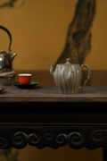 范大生嫡脉｜范秀芳制 范伟群装饰｜双省大师联诀紫砂臻品《逢春壶》传世收藏·礼赠双绝重器！  ——原矿优质蟹壳青·280cc（入册款代表作）