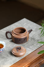 重器推荐！！ 《青松德钟》 徐孝奎 1935年生人，92岁紫砂元老，从业77年！ 原矿早期桃花泥，360cc