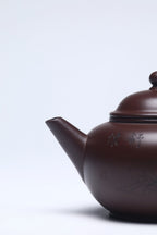《水平》 作者简介：李玮 中国陶瓷设计艺术大师 江苏省陶瓷艺术大师 江苏省陶瓷艺术名人 正高级工艺美术师 作品简介：原矿56年冰窖景舟紫茄泥，300cc，内推球孔出水