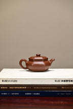 六方扁腹·全手工/容量180cc /原矿紫泥（羊角山矿区）