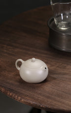 『西施』·象牙白段·150cc·9孔  张金龙制 优质白段，区别市面上同类产品，泡茶不粘茶垢，玉质感佳，细腻光洁