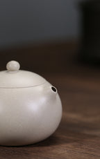 『西施』·象牙白段·150cc·9孔  张金龙制 优质白段，区别市面上同类产品，泡茶不粘茶垢，玉质感佳，细腻光洁