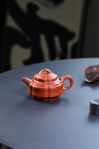 省大师勇淑英作品收藏【八方竹鼓】 泥料：极品朱泥 容量：250cc  作者：勇淑英 江苏省陶瓷艺术大师  工艺：手工制作，收藏价值高👍