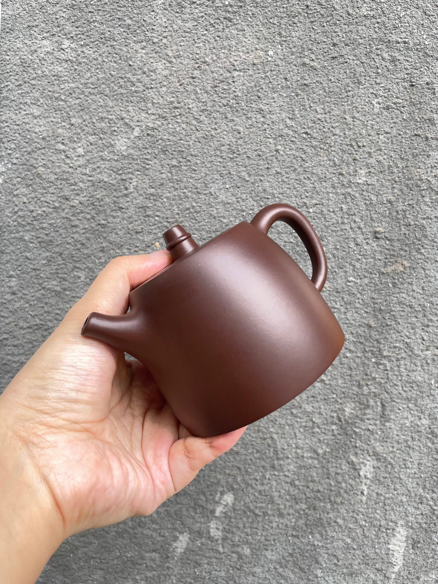 全新升级，吸盖工艺，杨老师自用款🌹不一样的汉铎｜顾老同款泥料 1956年代极紫泥｜260cc 作者：国家级工艺美术师 杨军保&nbsp;