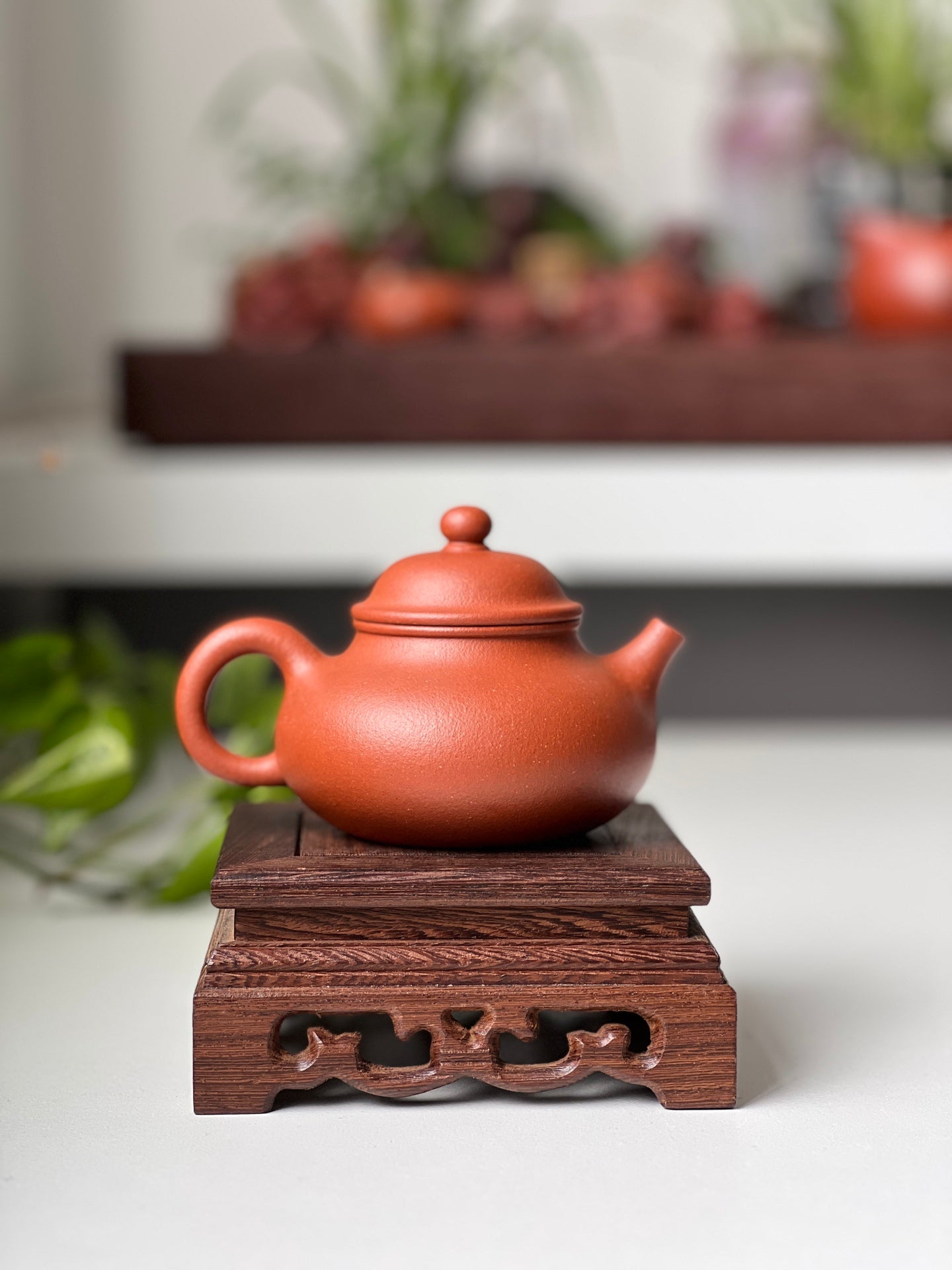 黄龙山红泥容天壶 | 精致茶具