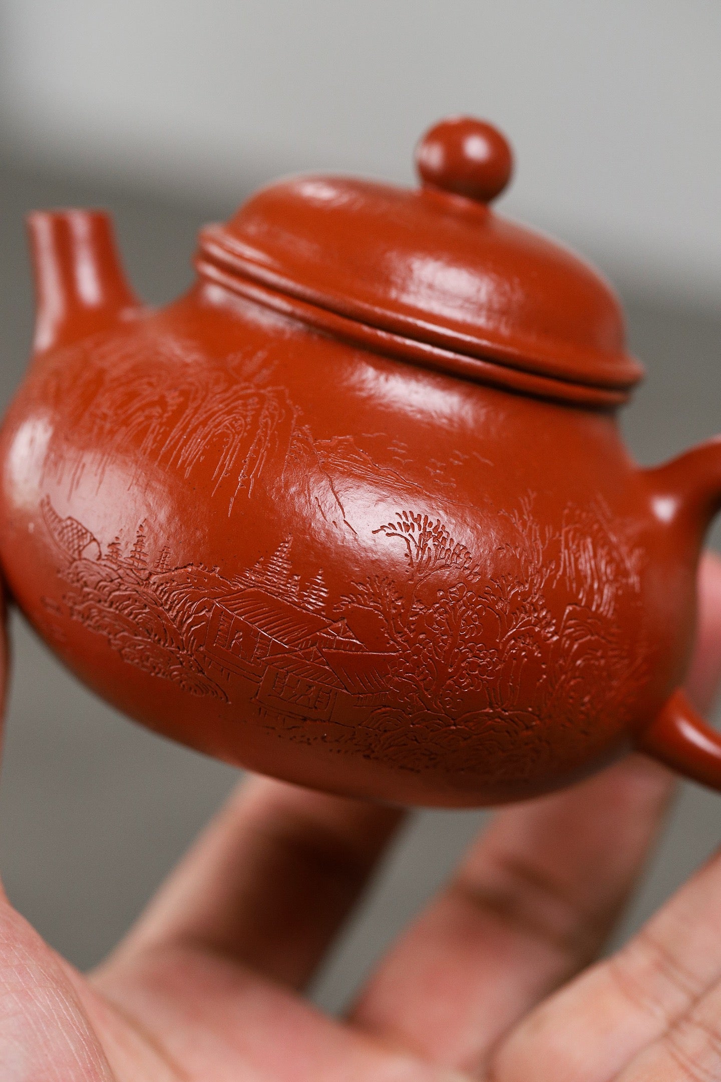 大红袍茶品 - 18目红金底大红袍 190cc