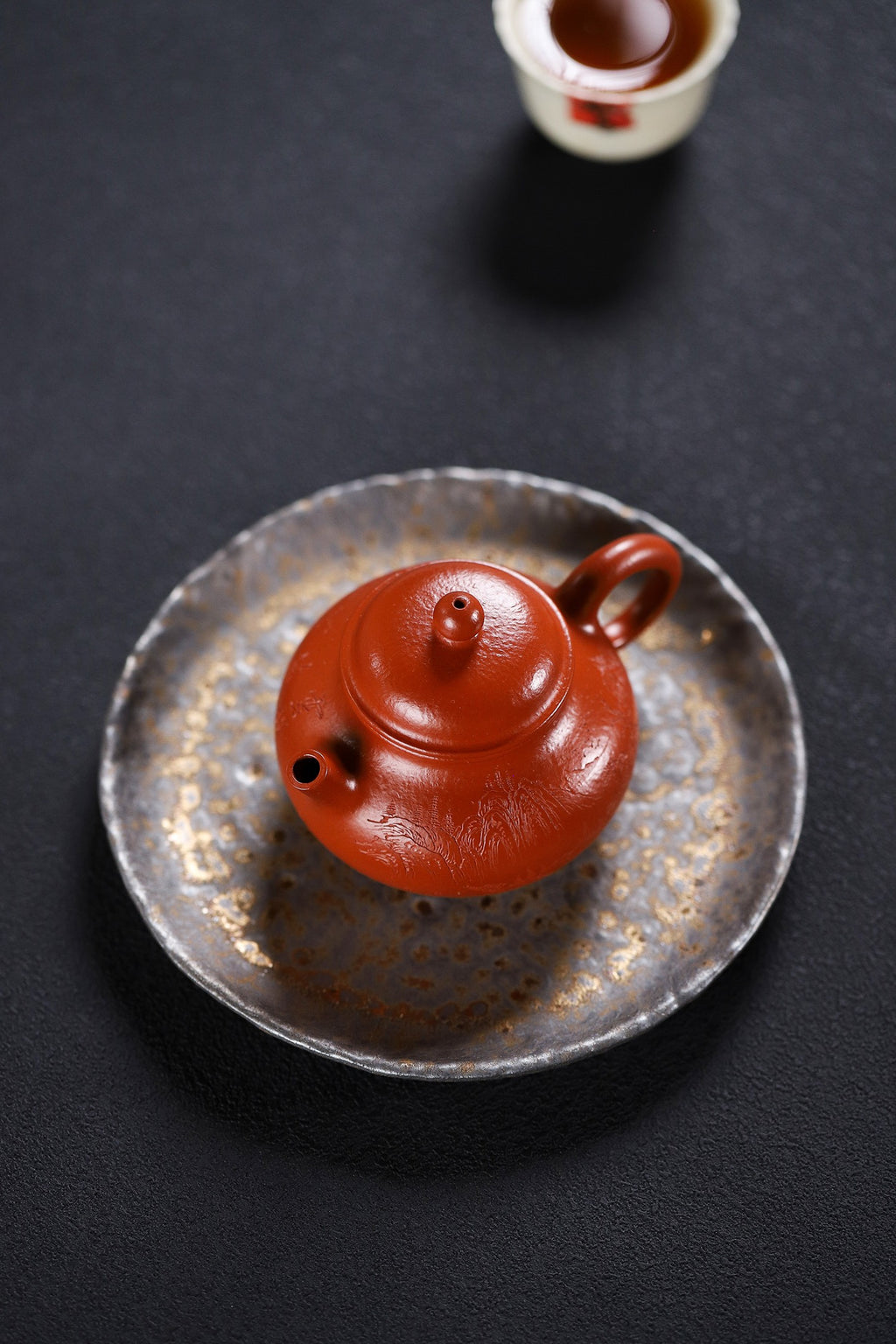 大红袍茶品 - 18目红金底大红袍 190cc