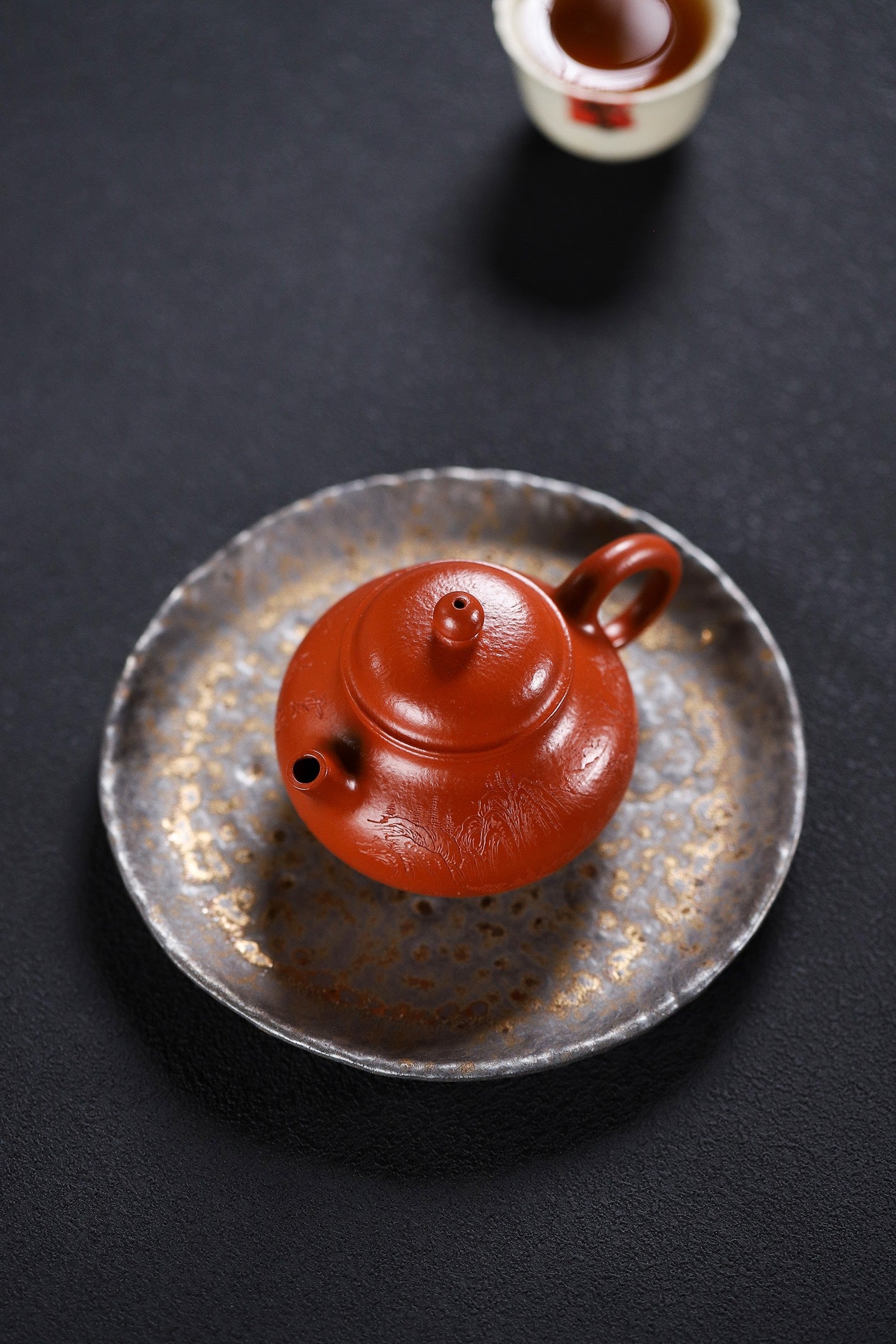 大红袍茶品 - 18目红金底大红袍 190cc