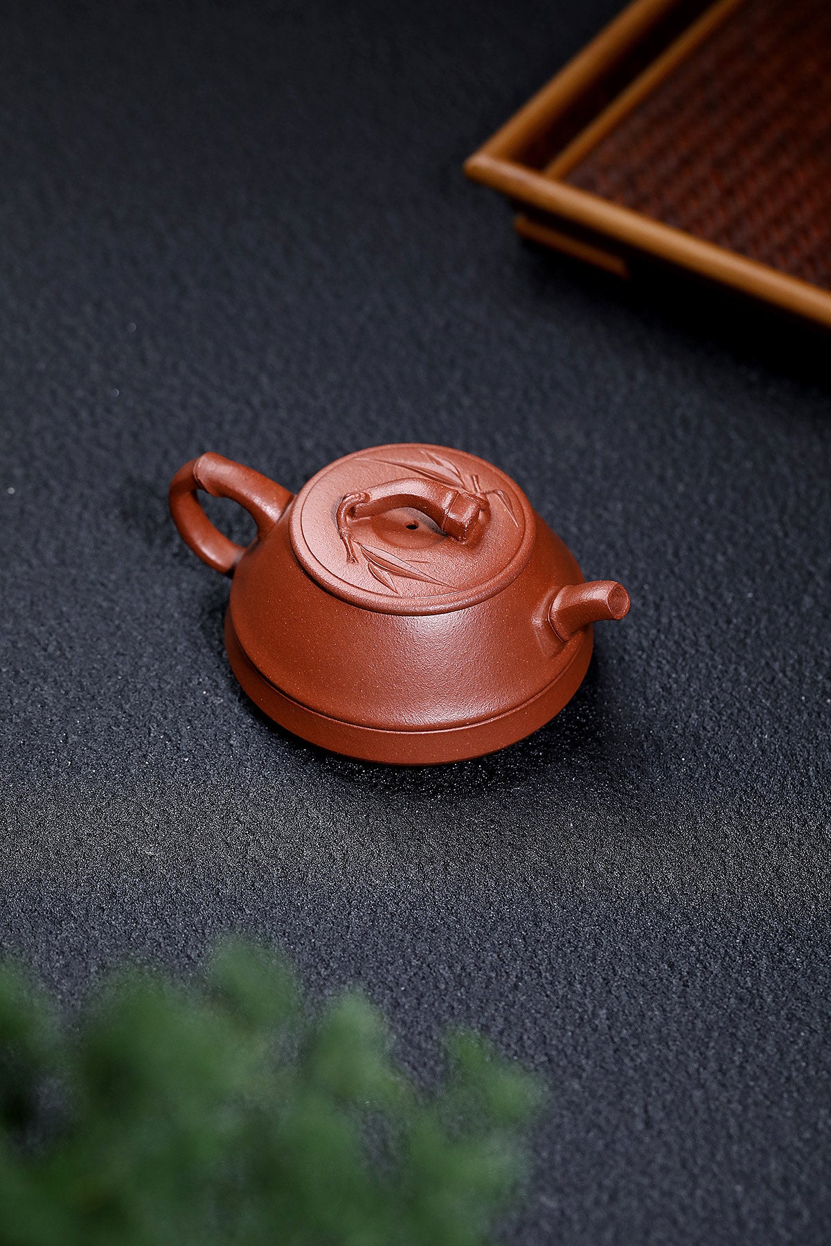 红降坡160cc泥料茶壶 - 精致中国陶艺