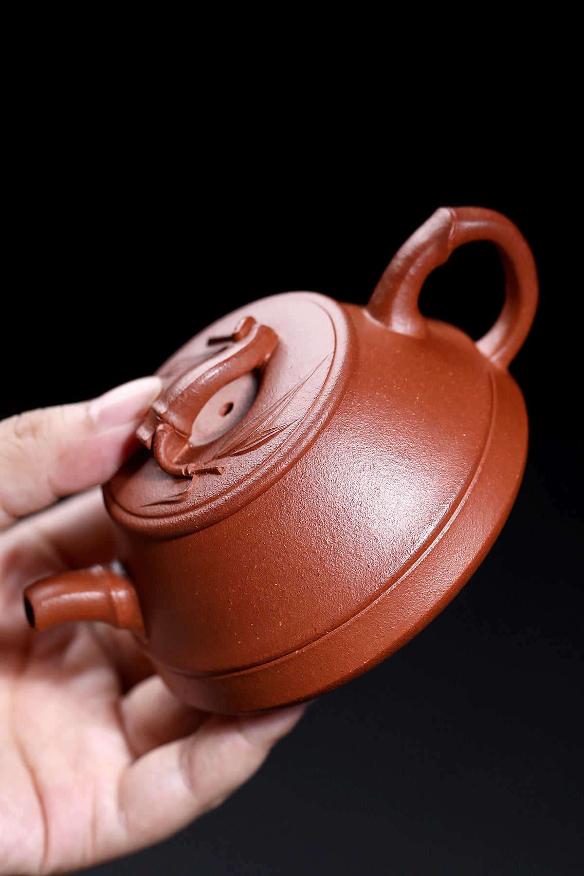 红降坡160cc泥料茶壶 - 精致中国陶艺