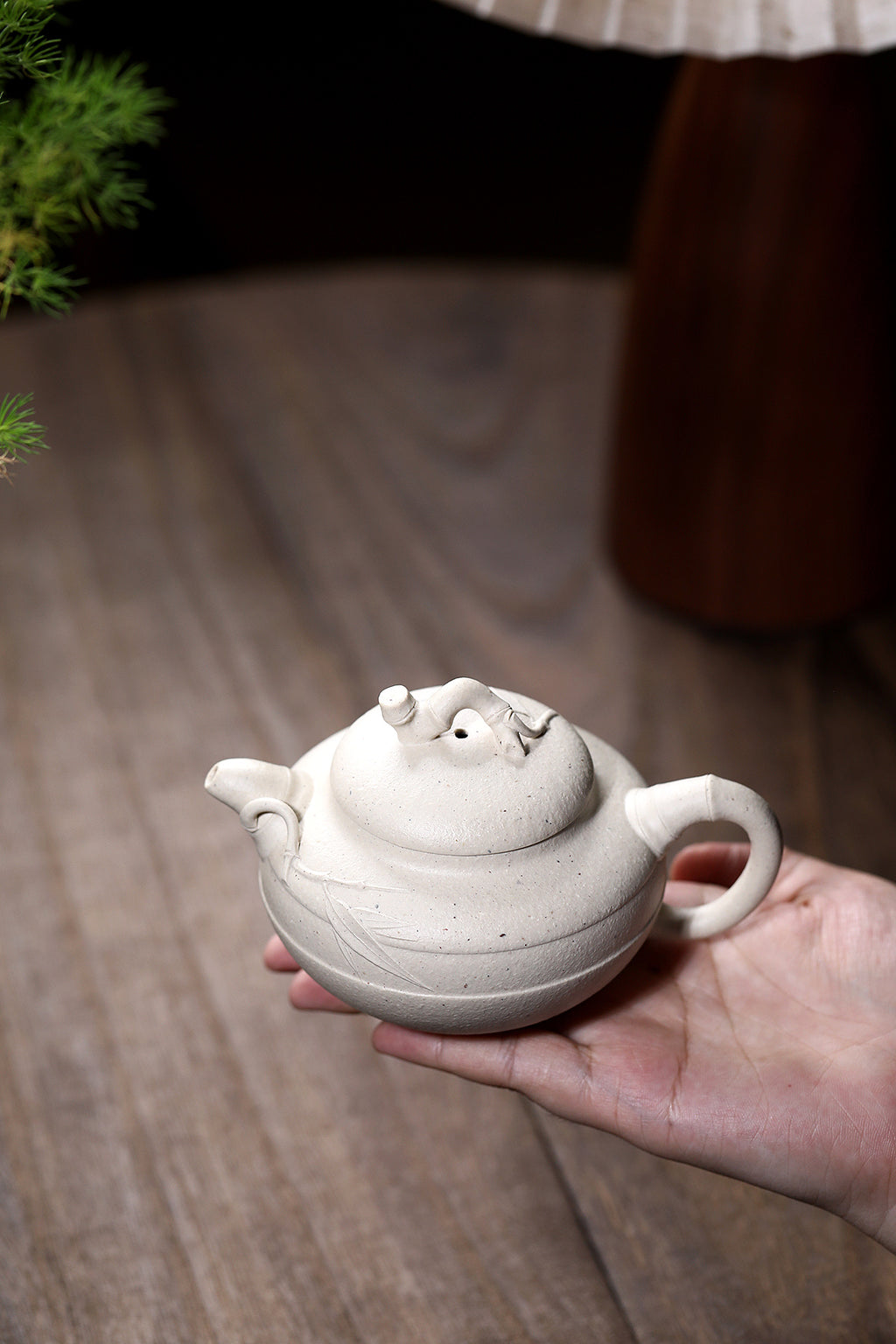 白段竹鼓 220cc - 精美茶具