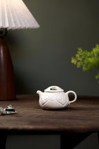 白段泥料牛盖140cc - 蒋鹏手工茶壶
