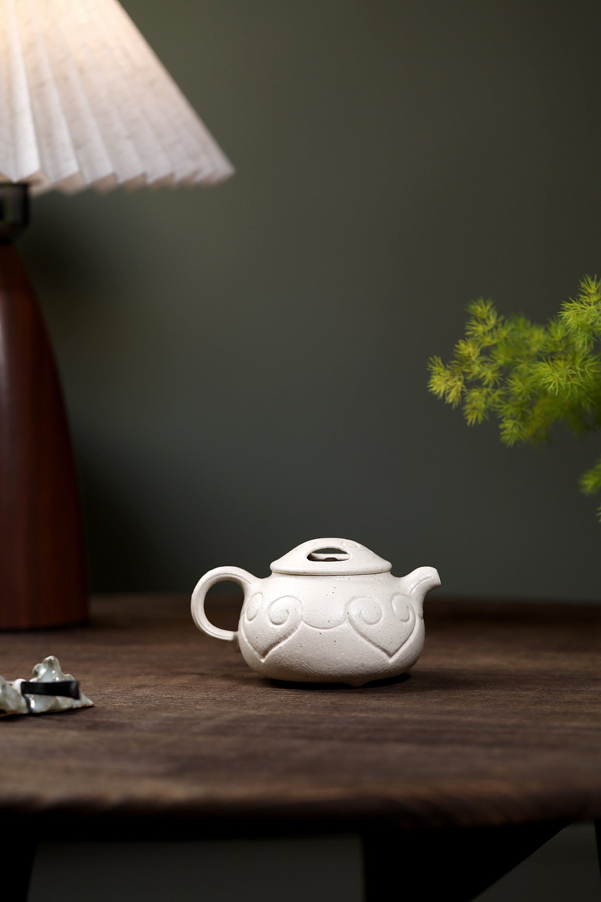 白段泥料牛盖140cc - 蒋鹏手工茶壶