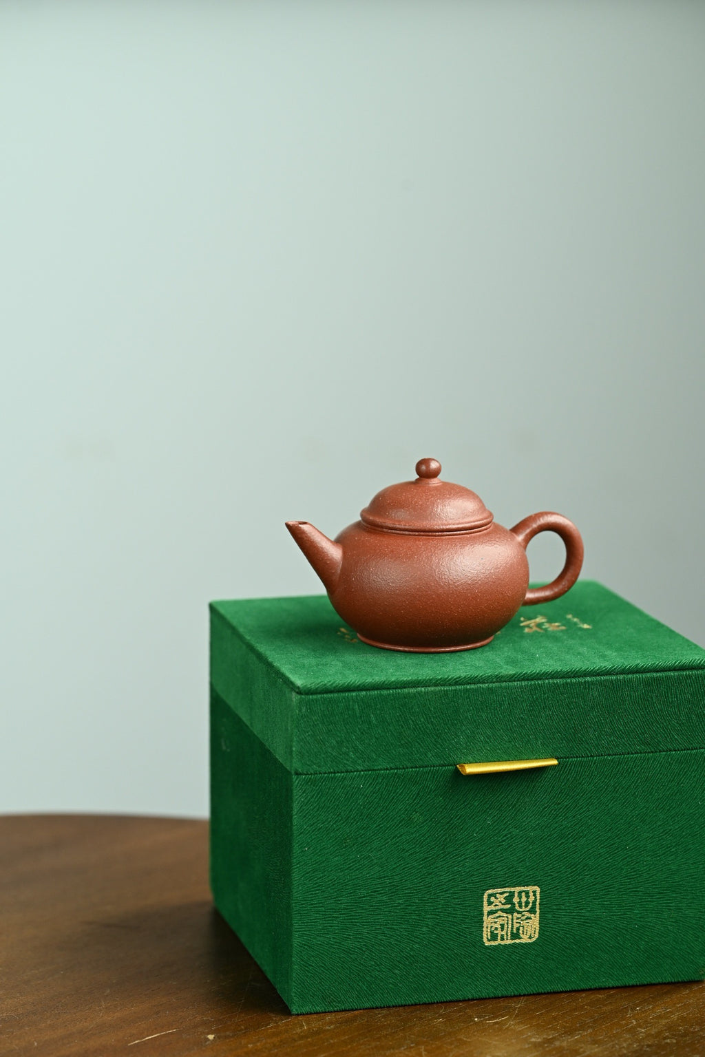 全手工红降坡茶壶 - 精致手工茶具