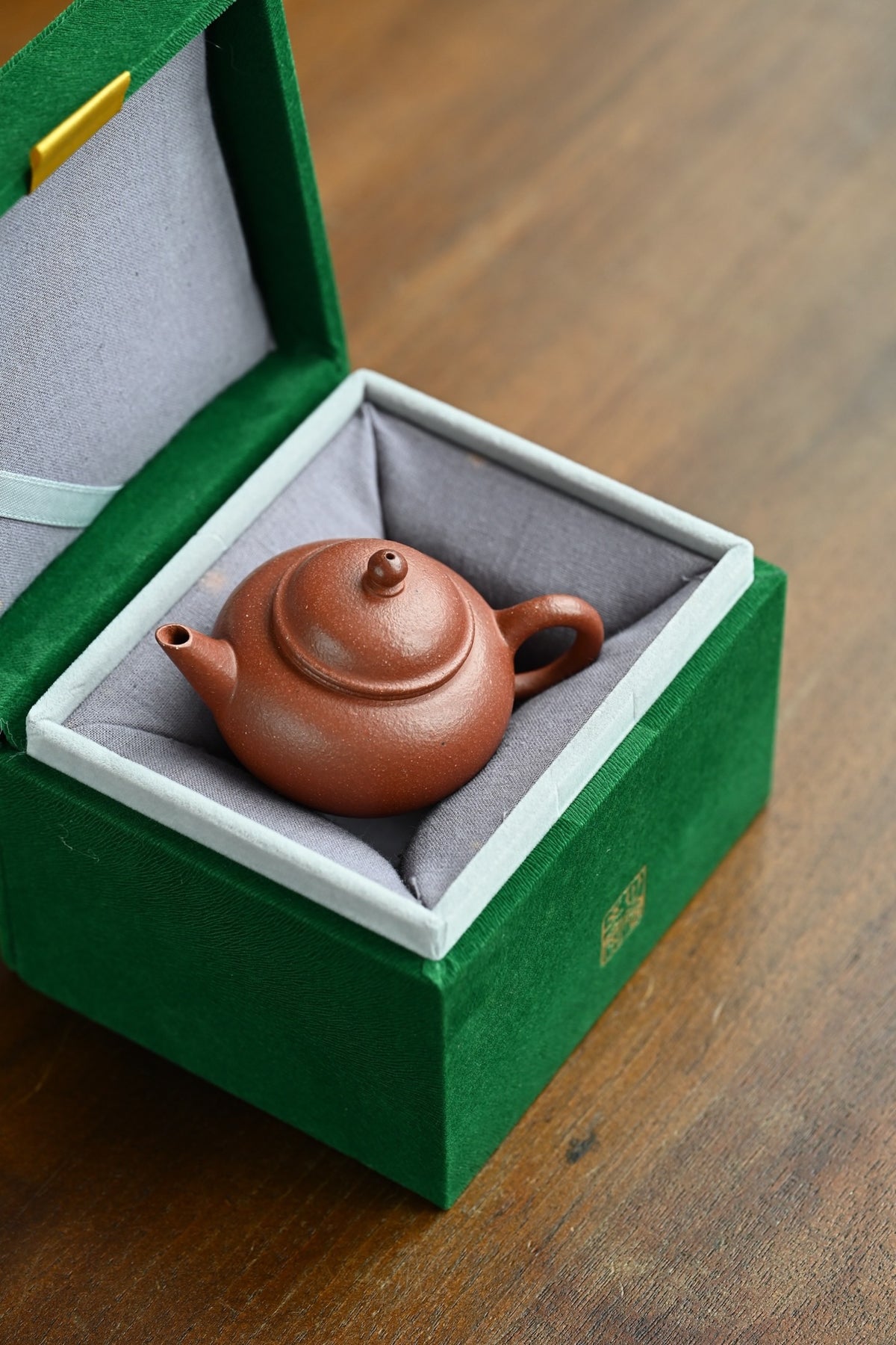 全手工红降坡茶壶 - 精致手工茶具