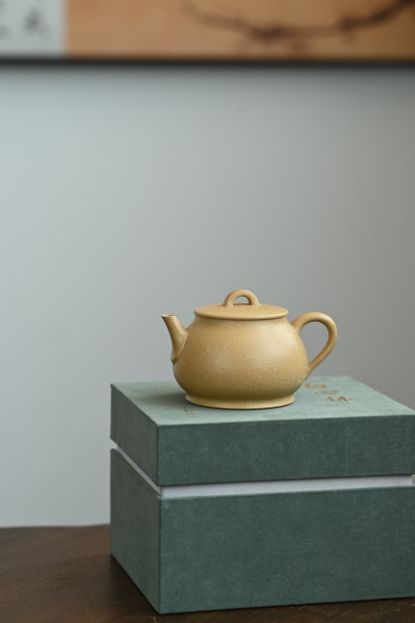 手工梨皮茶壶 - 潘壶全手工茶具