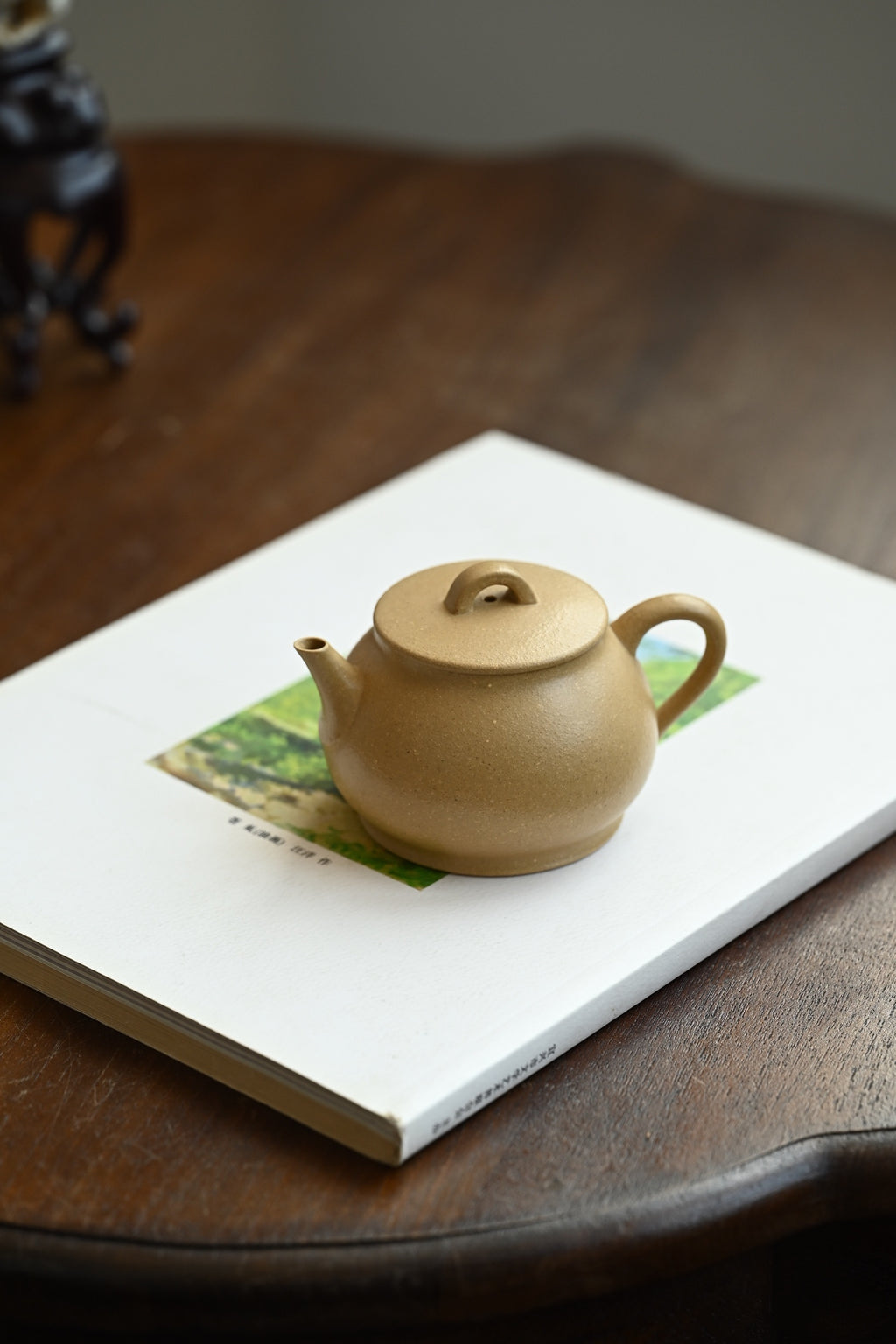 手工梨皮茶壶 - 潘壶全手工茶具