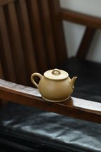 手工梨皮茶壶 - 潘壶全手工茶具