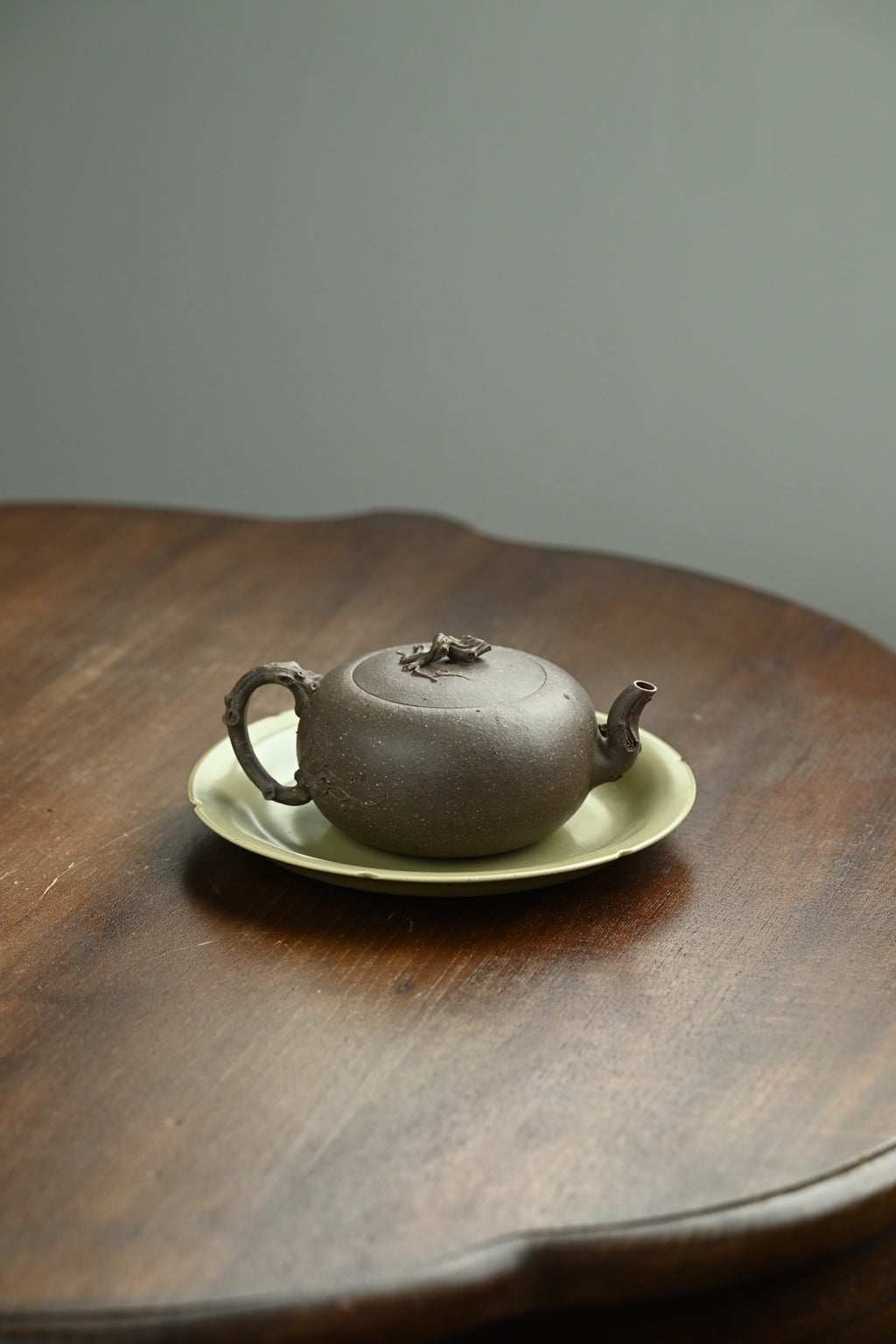 全手工松鼠葡萄茶具套组 - 犹如自然生长的独特茶艺
