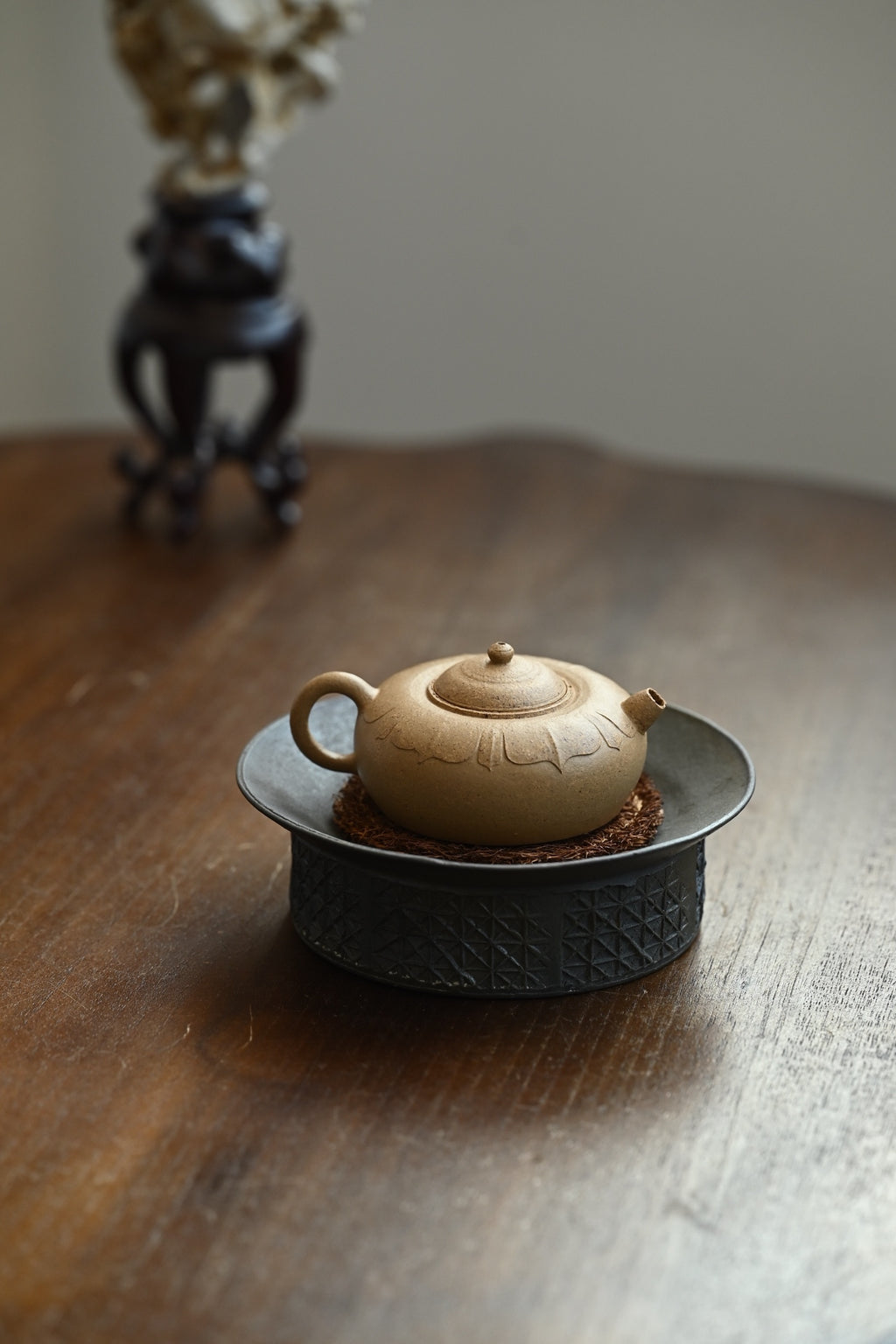 莲韵生香陶艺作品 - 对于茶的完美表达