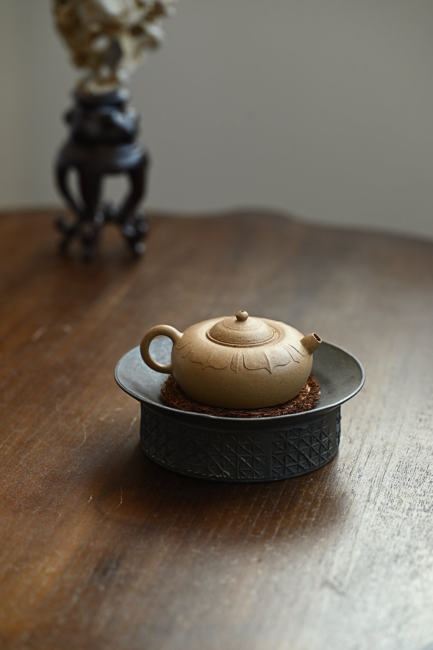 莲韵生香陶艺作品 - 对于茶的完美表达