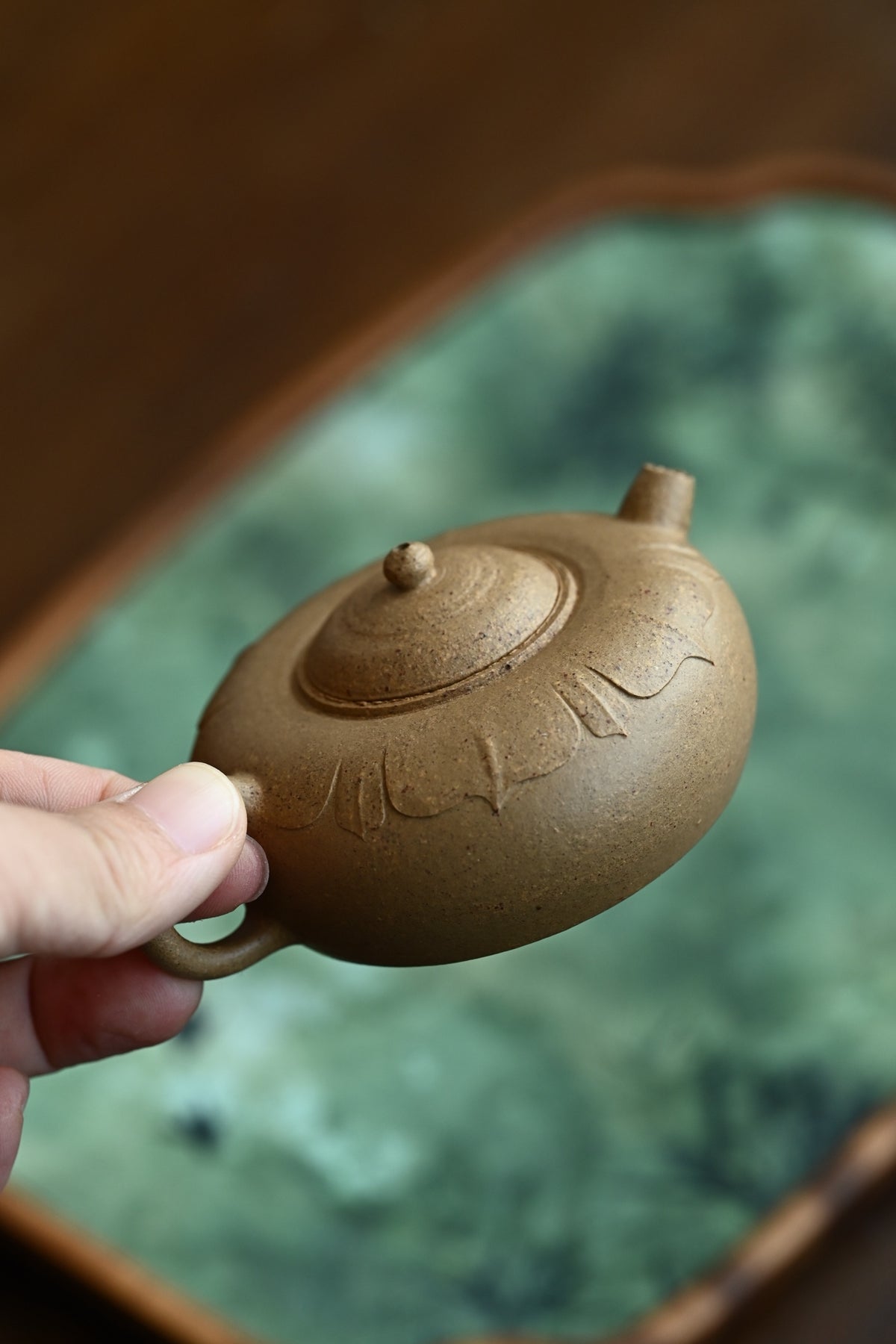 莲韵生香陶艺作品 - 对于茶的完美表达
