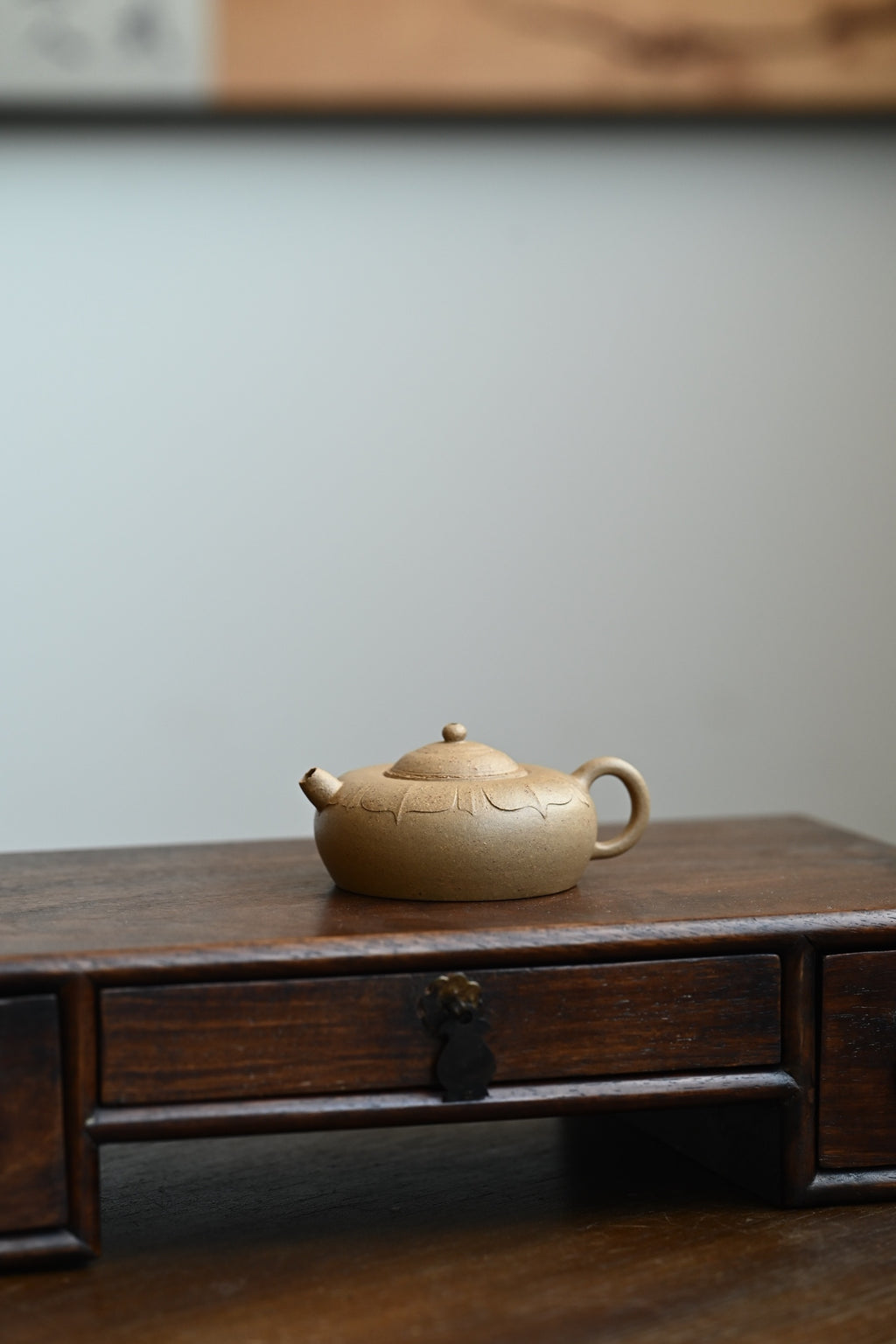 莲韵生香陶艺作品 - 对于茶的完美表达