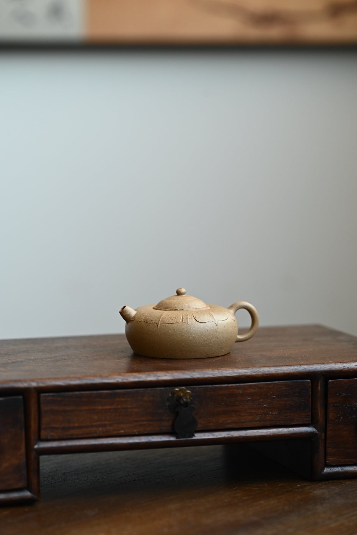 莲韵生香陶艺作品 - 对于茶的完美表达