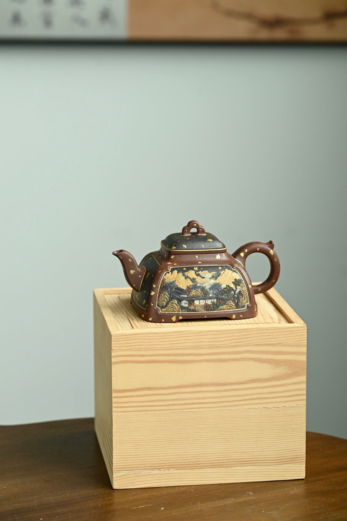 全手工茶壶 - 孤菱·日照金山 高工施昌田园诗般的作品