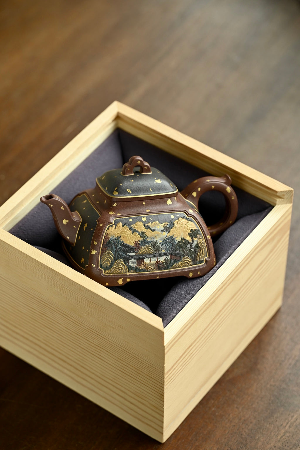 全手工茶壶 - 孤菱·日照金山 高工施昌田园诗般的作品