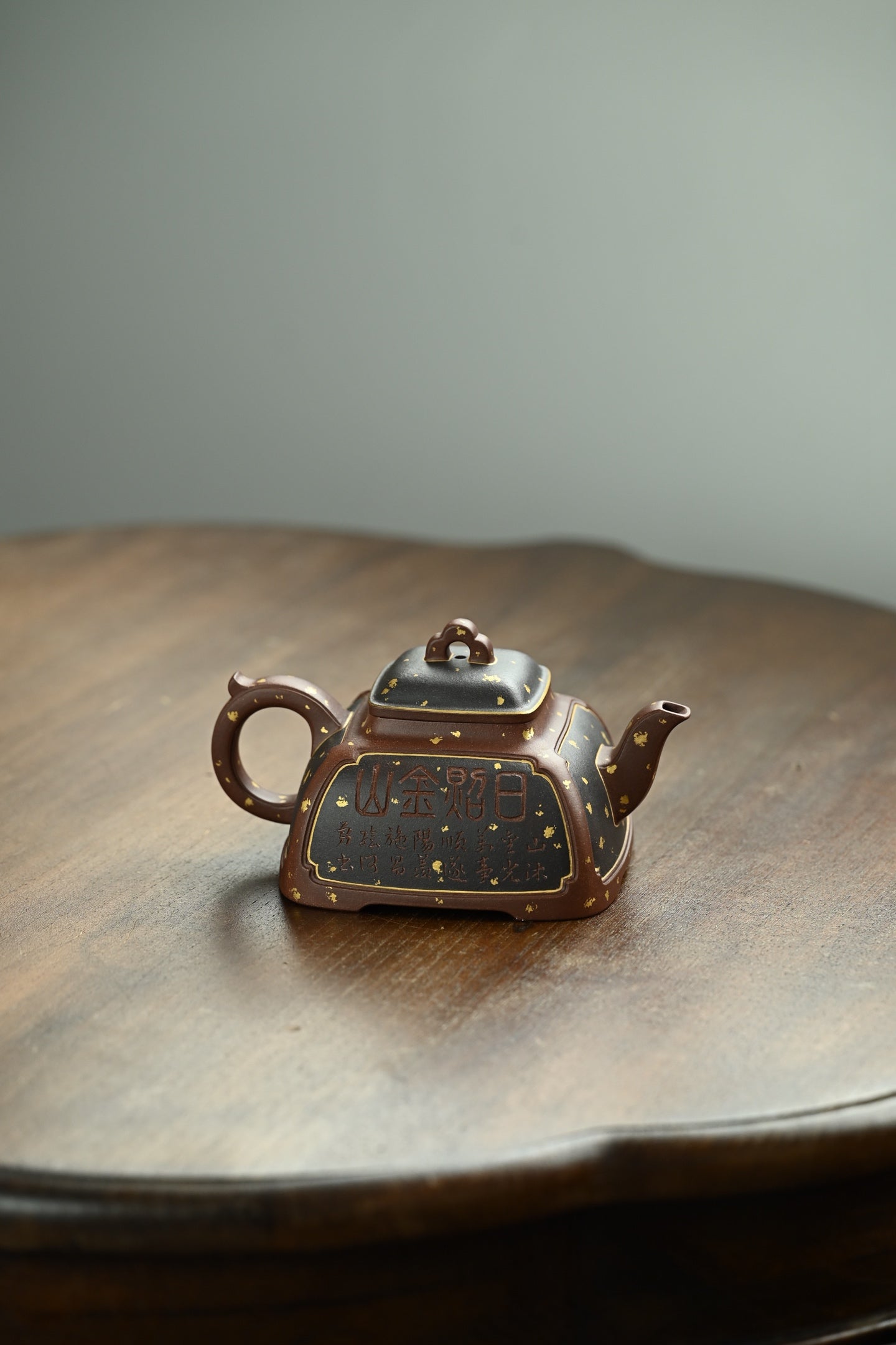 全手工茶壶 - 孤菱·日照金山 高工施昌田园诗般的作品